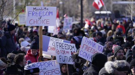 Kanadu zachvátily protesty proti koronavirovým restrikcím