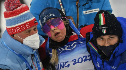 Pro vyčerpanou norskou biatlonistku hry v Pekingu skončily