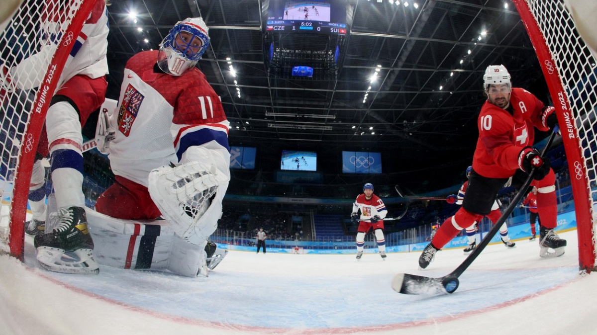 Černý den českých hokejistů na OH: Prohráli se Švýcary a poprvé nepostoupili do čtvrtfinále