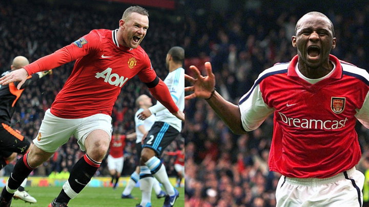 Rooney a Vieira byli uvedeni do Síně slávy anglické Premier League