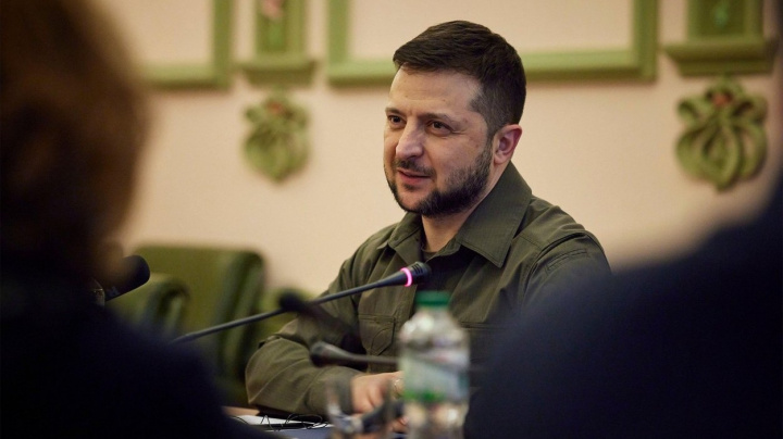 Zelenskyj žádal zbraně a další sankce, Halík a Žantovský jej navrhují na Nobelovku