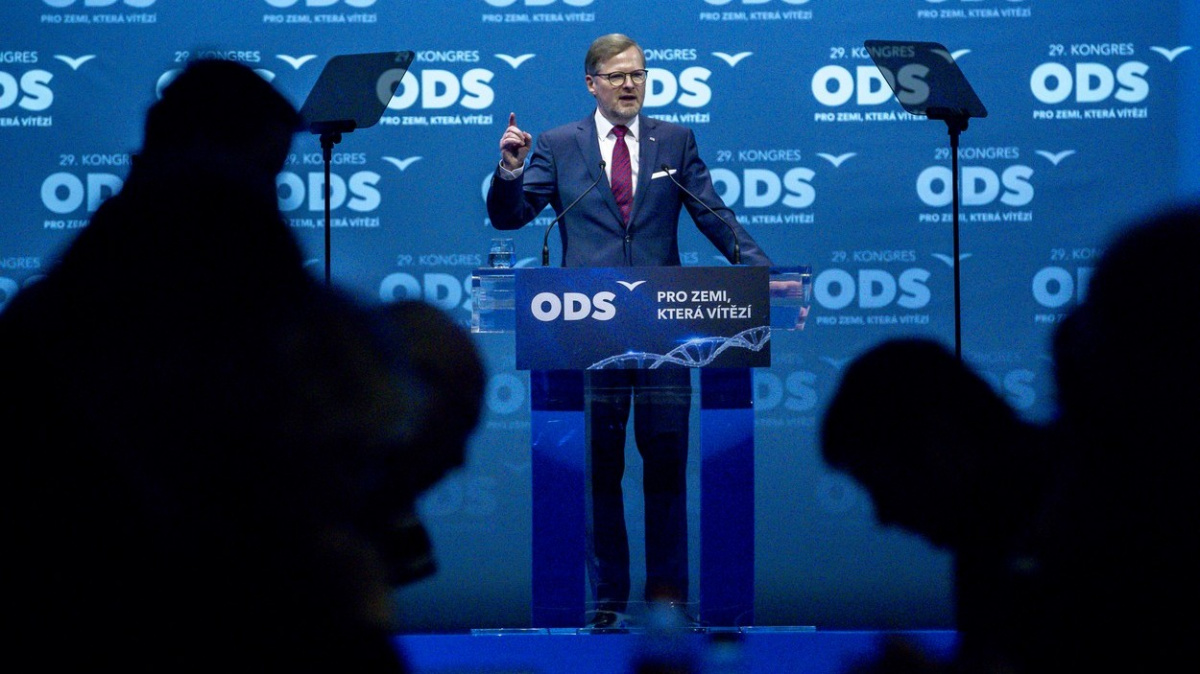Česko má štěstí, že nevládnou komunisté a proruští extremisté, řekl Fiala na kongresu ODS