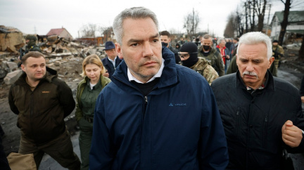 Rakouský kancléř Nehammer se v pondělí setká s Putinem jako první unijní lídr od invaze
