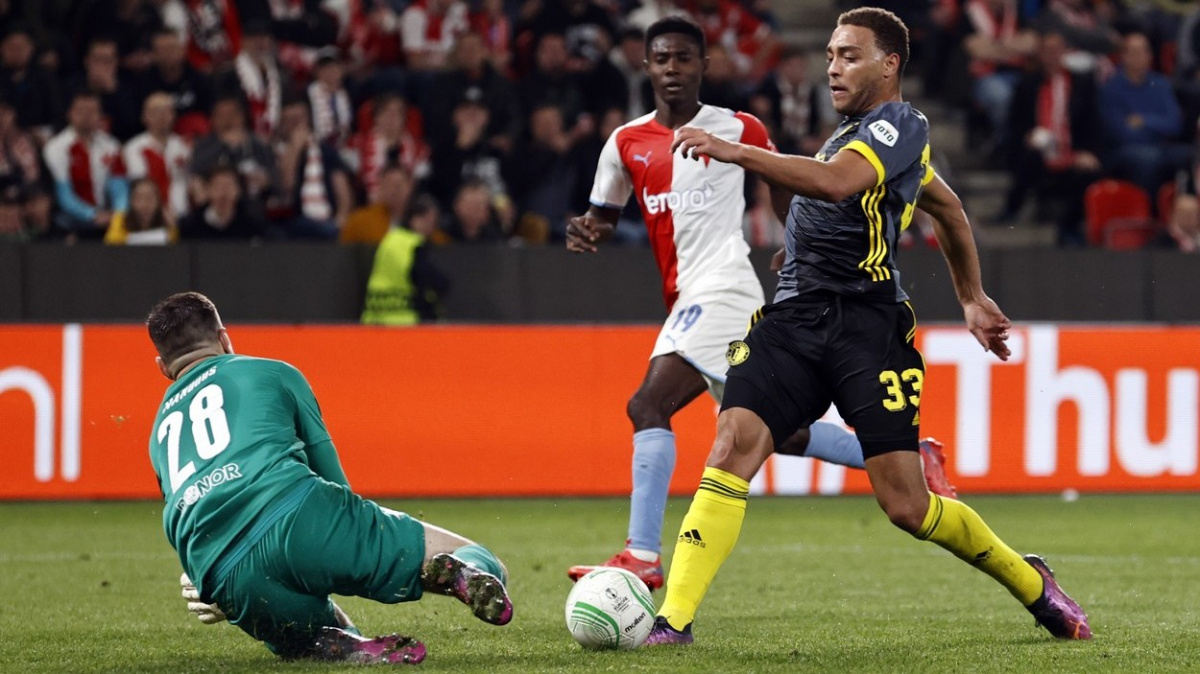 EKL: Slavia prohrála s Feyenoordem 1:3 a do semifinále nepostoupila
