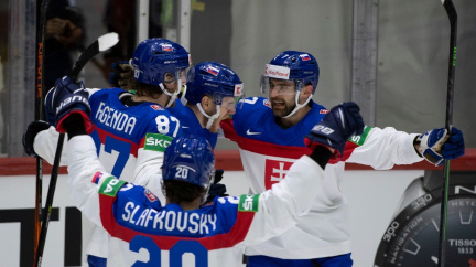 Slovenští hokejisté na úvod MS porazili Francii 4:2