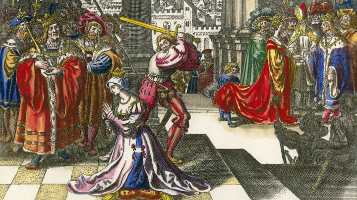 Královnu přijel popravit zahraniční odborník