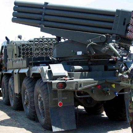 Ukrajinská armáda nasadila do bojů raketomety z Česka