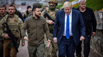 Johnson hovořil se Zelenským o ruské blokádě Oděsy a humanitární pomoci Ukrajině