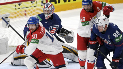 Čeští hokejisté porazili USA 1:0 a jsou ve čtvrtfinále