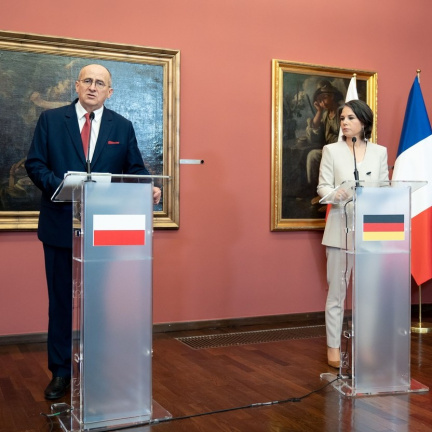 Polsko chce, aby se Berlín ujal hlavní role v evropském bezpečnostním systému
