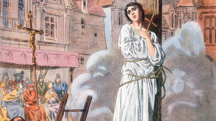 Ponižující poprava dívky, která změnila dějiny Francie