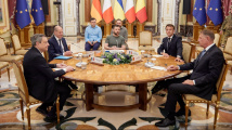 Evropští lídři při návštěvě Kyjeva podpořili, aby Ukrajina získala post kandidáta na vstup do EU