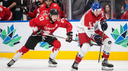 Čeští hokejoví junioři prohráli na MS v semifinále s Kanadou 2:5
