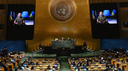 Zelenskyj v OSN: Existuje pět podmínek pro mír, o kterých se nevyjednává