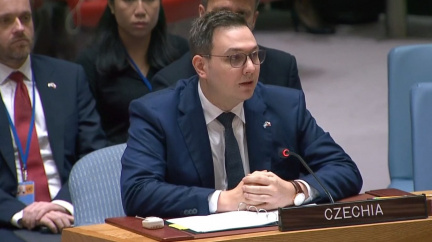 Lipavský v Radě bezpečnosti OSN vyzval ke zřízení tribunálu ke stíhání ruské agrese