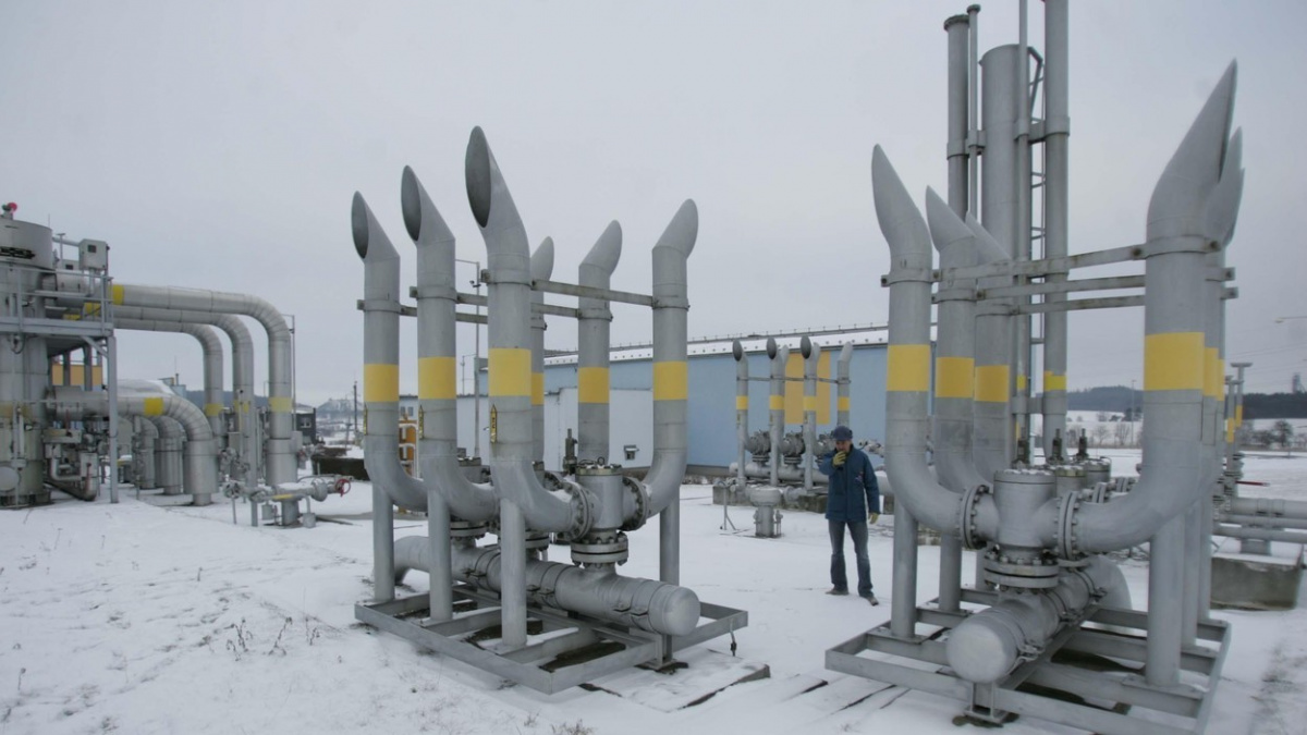 České zásobníky plynu jsou naplněny z 99 procent