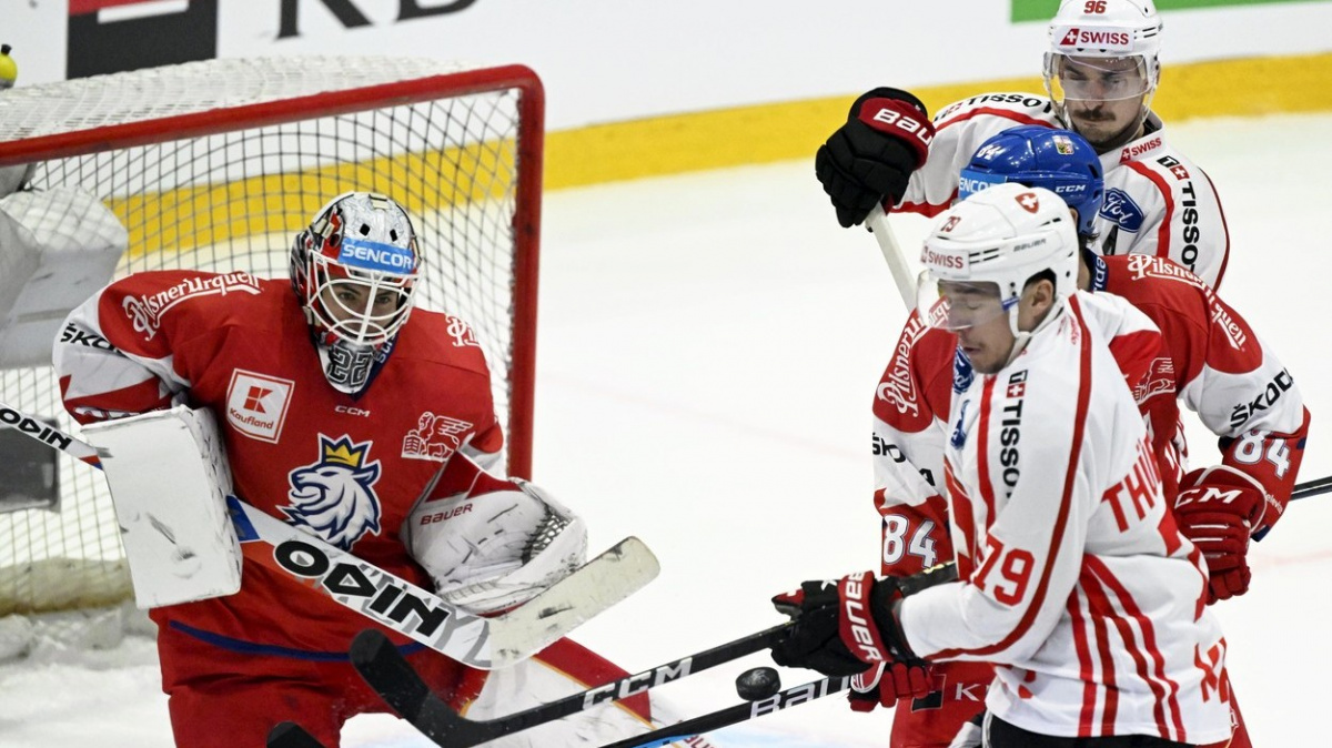 Češi nad Švýcary dvakrát vedli, ale prohráli 2:3 v prodloužení a skončí třetí
