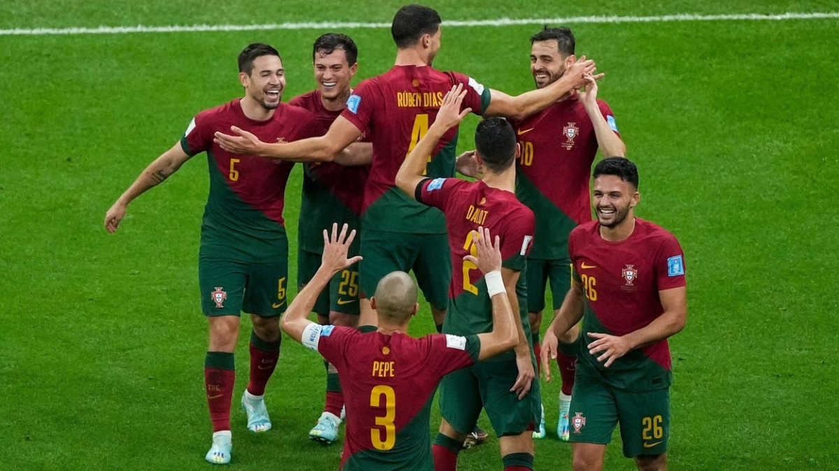 Portugalci rozdrtili v osmifinále MS Švýcary 6:1, Ramos dal hattrick