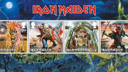 Britská pošta poctila heavymetalovou legendu Iron Maiden emisí známek
