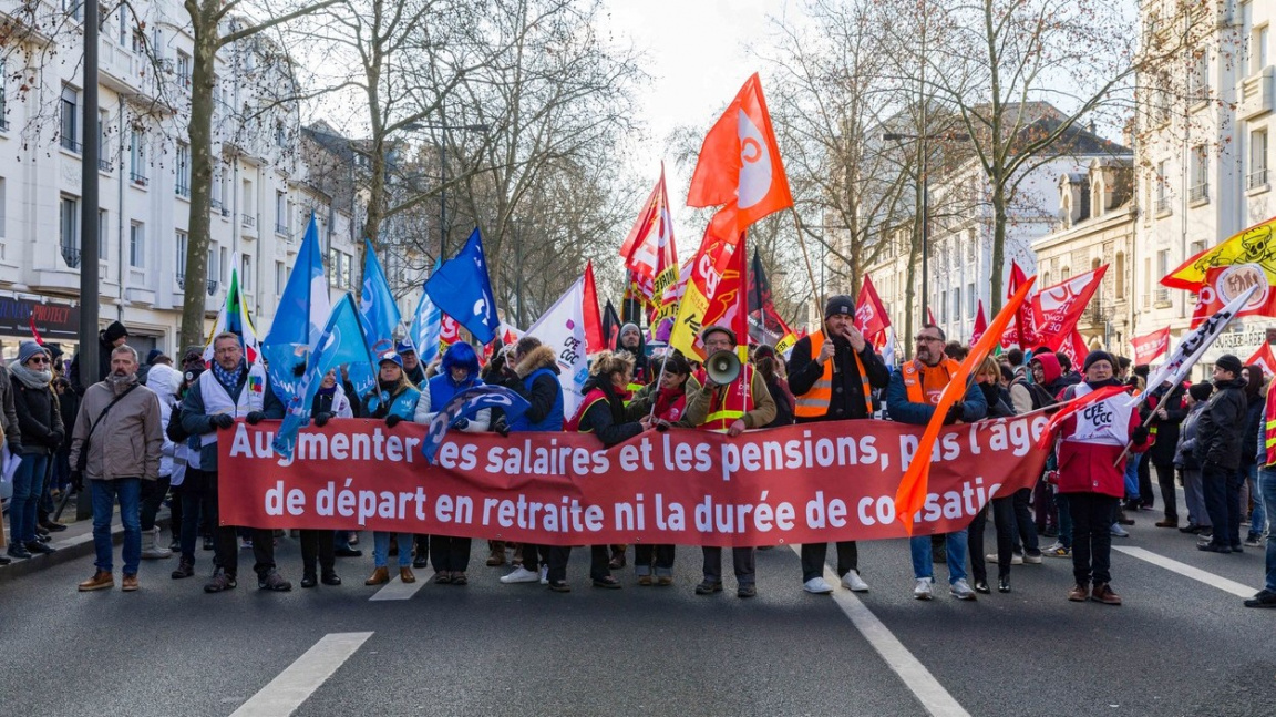 La France s’est mise en grève pour la troisième fois contre la réforme des retraites, mais la participation a été plus faible