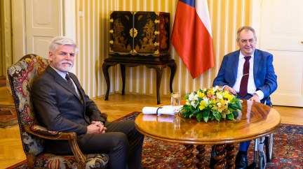 Aktualizováno: Vstřícná a věcná, hodnotí Petr Pavel schůzku s prezidentem Zemanem