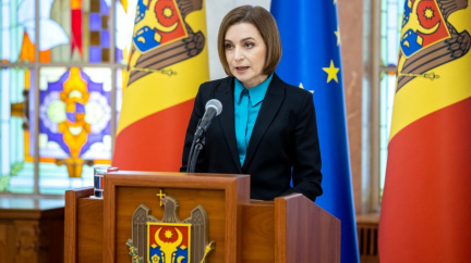 Rusko chce provést v Moldavsku převrat, varuje prezidentka Sanduová