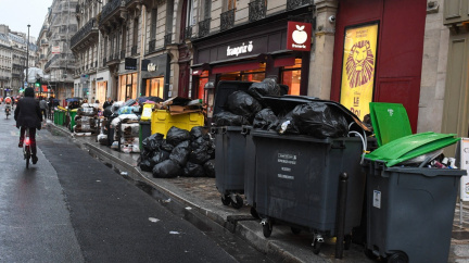 Paříž se topí v odpadcích plných krys, popeláři stávkují