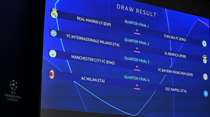 Los čtvrtfinále LM: Manchester City narazí na Bayern, Real na Chelsea