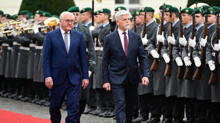 Steinmeier po jednání s Pavlem ocenil vzájemné vztahy, které nikdy nebyly lepší