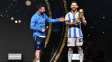 Jihoamerická fotbalová federace uctila Messiho odhalením sochy