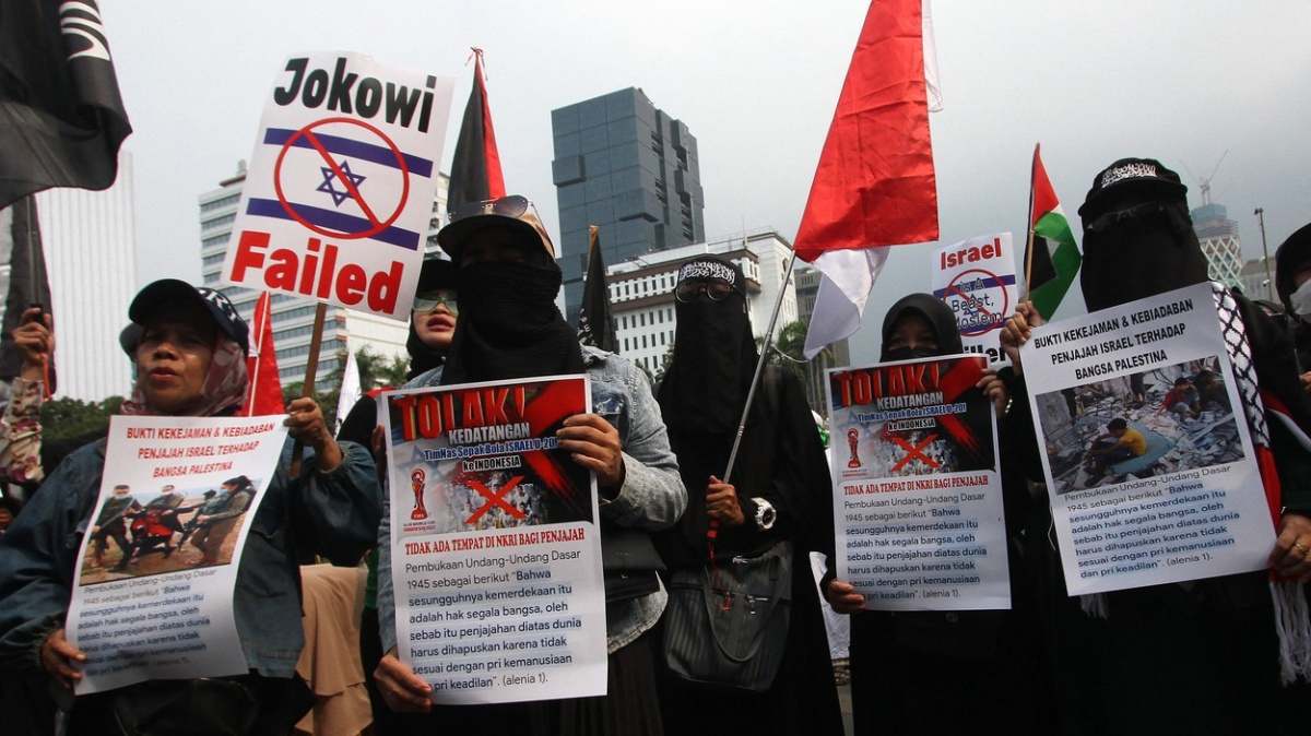 FIFA odebrala Indonésii MS dvacítek - kvůli tamnímu odporu proti startu Izraele