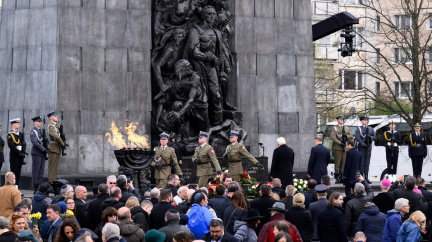 Výročí povstání ve varšavském ghettu: Německý prezident žádal o odpuštění za nacistické zločiny