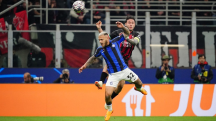 Úvodní semifinále Ligy mistrů: Inter porazil milánského rivala AC 2:0