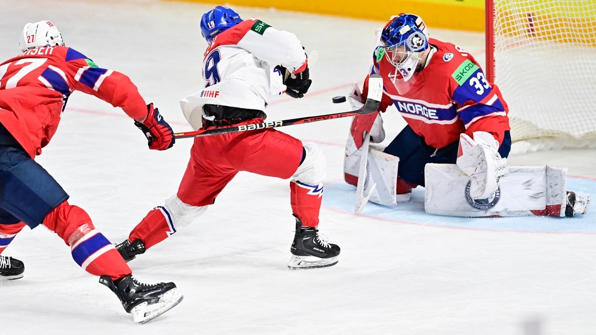 Češi si zajistili čtvrtfinále. Zdolali Norsko 2:0