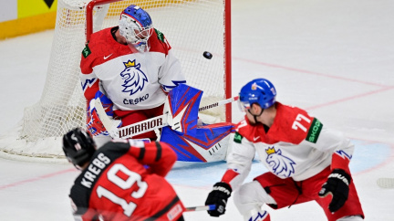 Čeští hokejisté podlehli na MS Kanadě 1:3, ve čtvrtfinále narazí na neporažené USA