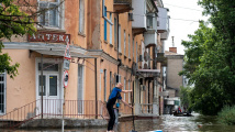 Záplavy v Chersonské oblasti
