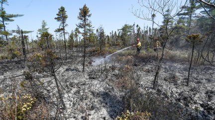 Za lesními požáry v Kanadě nehledejme jen klimatické změny, říká odborník