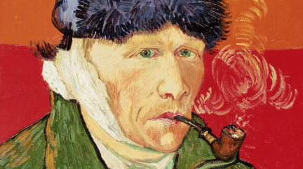 Proč sis uříznul ucho? ptají se slavného malíře návštěvníci veletrhu