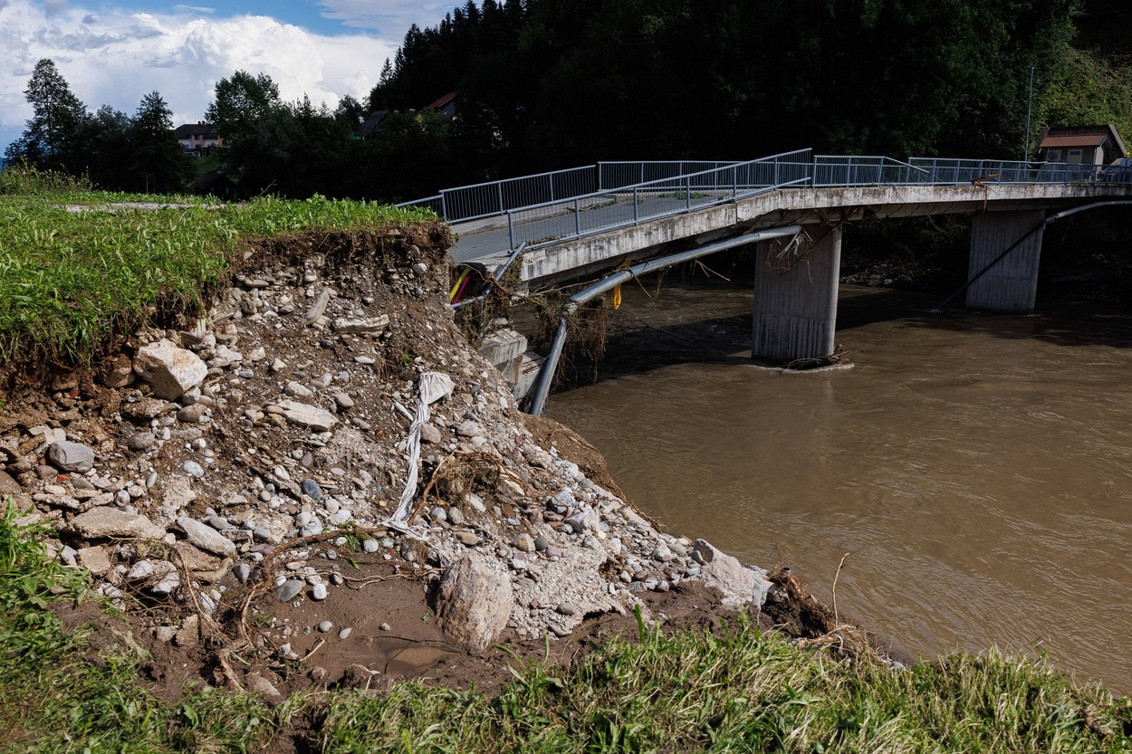 Povodně ve Slovinsku