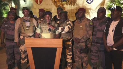 Aktualizováno: Prezidentské volby v Gabonu vyhrál Bongo, vzápětí se chopili moci vojáci a volby anulovali