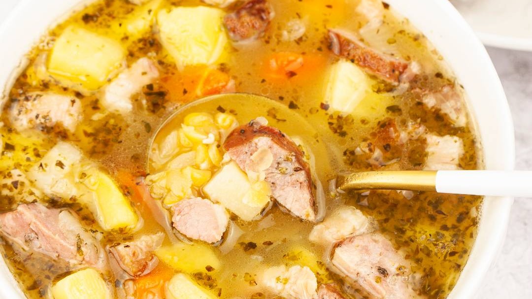 Výtečná hrachová polévka, tu musíš vyzkoušet!