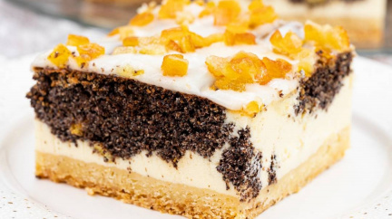 Tento úžasný tvarohovo-makový cheesecake si lehce zamiluješ!
