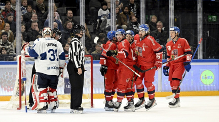 Čeští hokejisté deklasovali domácí Finsko 7:3 a potřetí ovládli turnaj Karjala