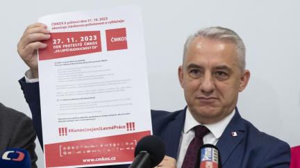 Aktualizováno: Do pondělní stávky se přímo zapojí deset svazů a víc než půlka členů ČMKOS, upřesnil Středula