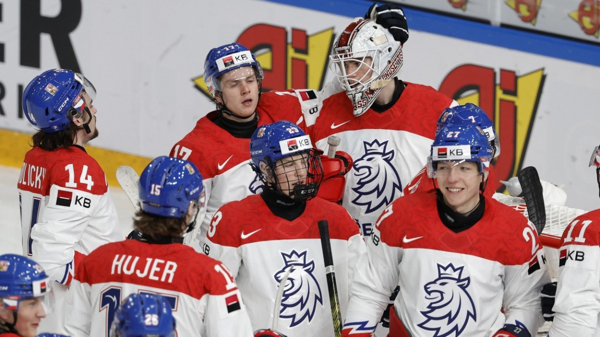 Čeští hokejisté porazili na juniorském MS Nory 8:1