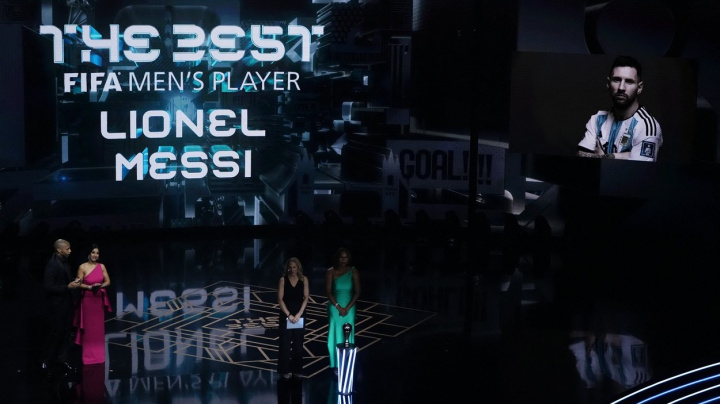 Messi obhájil vítězství v anketě FIFA The Best pro nejlepšího fotbalistu roku