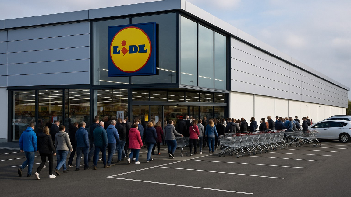 Lidl balí kufry: Legendární outlet z Prahy končí