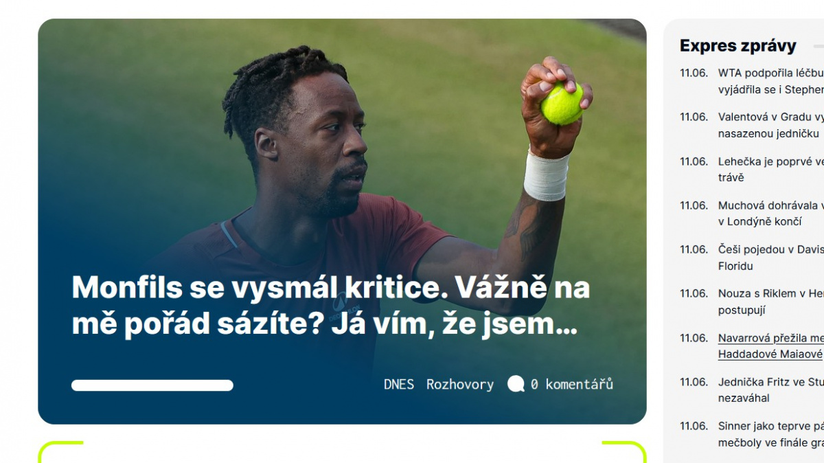 Jak být vždy v obraze: Livesport.cz a TenisPortal.cz přinášejí výsledky a informace bez zpoždění