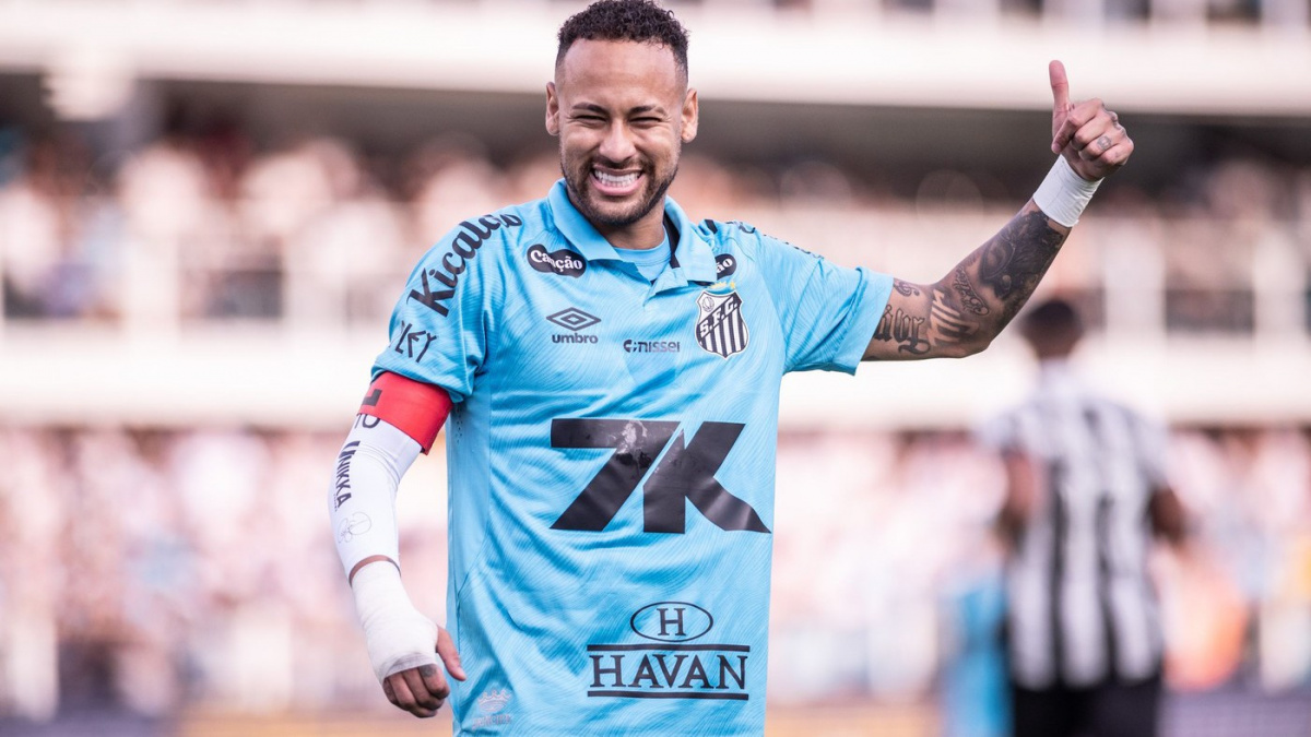 Útočník Neymar prodloužil do konce roku smlouvu v Santosu