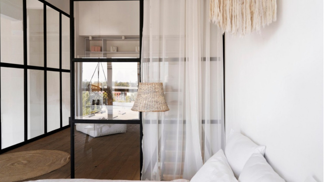 Zónování záclonami